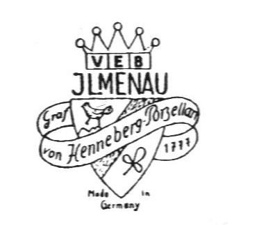 Клеймо VEB Porzellanwerk Graf von Henneberg