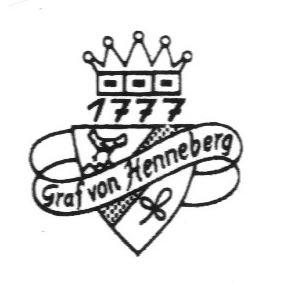 Клеймо Graf von Henneberg Porzellan