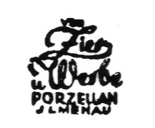 Клеймо VEB Ilmenauer Zier- und Werbeporzellanfabrik