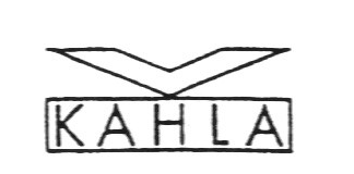 Клеймо Kahla Porzellan GmbH