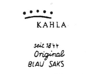 Клеймо Kahla / Thüringen Porzellan GmbH