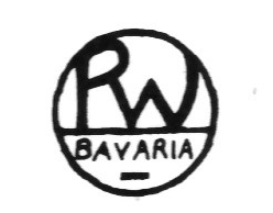 Клеймо Rudolf Wächter Porzellanmanufaktur