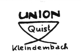 Клеймо Thüringische Porzellan-Union Köhler & Quist