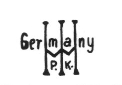 Клеймо Porzellan- und Steingutfabrik Kolmar