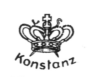 Клеймо Porzellanmanufaktur Konstanz