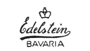 Клеймо Porzellanfabrik J.. Edelstein.