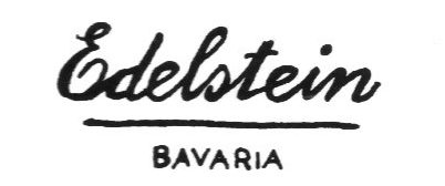 Клеймо Edelstein Porzellanfabrik AG