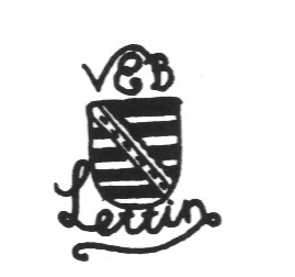Клеймо VEB Porzellanfabrik Lettin