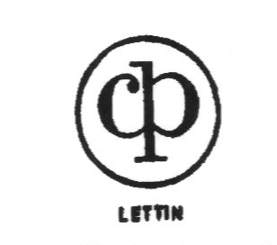 Клеймо VEB Porzellanfabrik Lettin