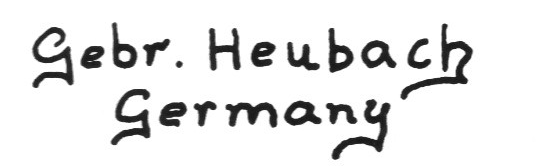Клеймо Gebr. Heubach