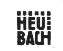 Клеймо Gebr. Heubach AG