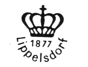 Клеймо YEB Porzellanfiguren Lippelsdorf
