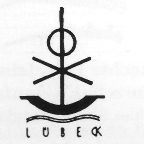 Клеймо Lübecker Porzellanfabrik Berghaus & Co.