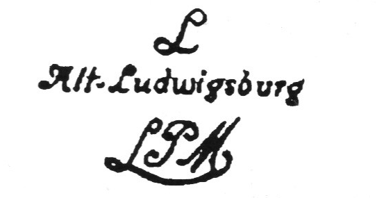 Клеймо Porzellan-Manufaktur Alt Ludwigsburg GmbH