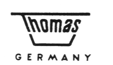Клеймо Rosenthal Porzellan AG für Porzellanfabrik F. Thomas