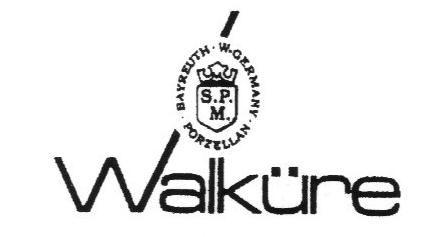 Клеймо Erste Bayreuther Porzellanfabrik „Walküre“ Siegmund Paul Meyer GmbH