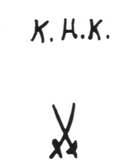 Клеймо Königliche Porcelain Fabrique