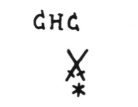 Клеймо Churfürstliche Porcellain Manufaktur