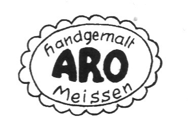 Клеймо Keramische Werkstätte Arthur Rohleder, später Porzellanmalerei A. Rohleder