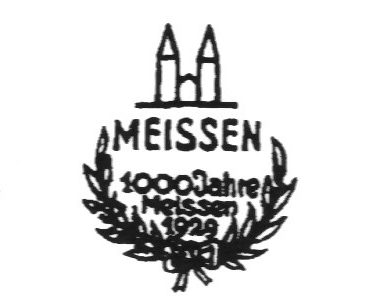 Клеймо Meißner Ofen- und Porzellanfabrik AG, vorm. C Teichert
