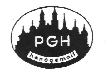 Клеймо Meißner Porzellanmalerei PGH