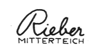 Клеймо Porzellanfabriken Josef Rieber & Co. AG