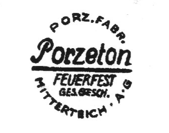 Клеймо Porzellanfabrik Mitterteich