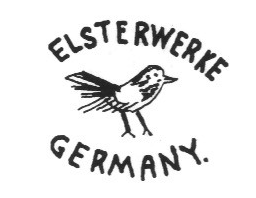 Клеймо Elster Porzellanwerke Georg Heinlein