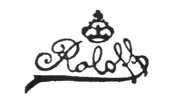 Клеймо Porzellanmanufaktur August Roloff