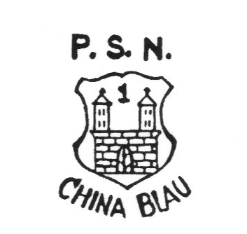 Клеймо Porzellanfabrik Saxonia Georg Bennewitz