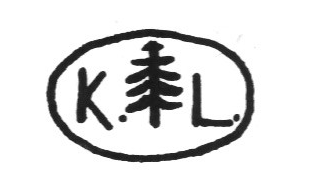 Клеймо Kämpfe & List Porzellanfabrik, ehem. C. List