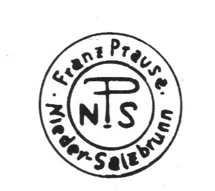 Клеймо Porzellanfabrik Franz Prause GmbH