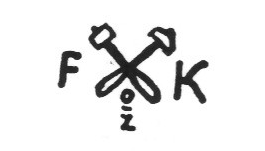Клеймо Friedrich Kaestner Porzellanfabrik