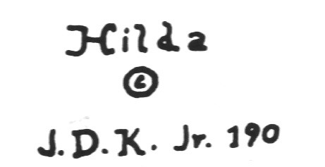 Клеймо J.D. Kestner Porzellanfabrik