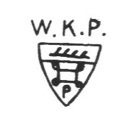 Клеймо Porzellan- und Glasmalerei Wilhelm Künstner