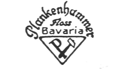 Клеймо Porzellanfabrik Plankenhammer