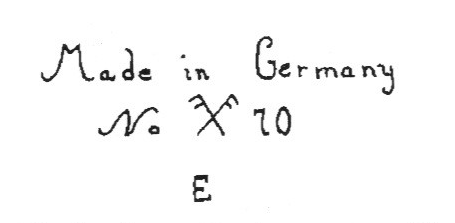Клеймо Friedrich Christian Greiner & Söhne