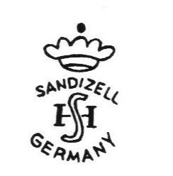 Клеймо Porzellanfabrik Sandizell Höffner & Co.