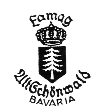 Клеймо Porzellanfabrik Schönwald