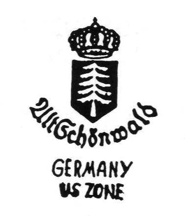 Клеймо Porzellanfabrik Schönwald