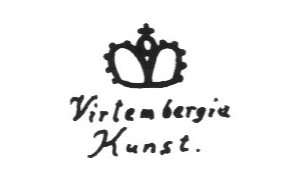 Клеймо Württembergische Porzellanmanufaktur C.M. Bauer & Pfeiffer