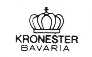 Клеймо Porzellanfabrik J. Kronester