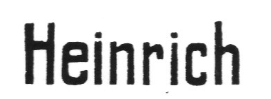 Клеймо Heinrich & Co.