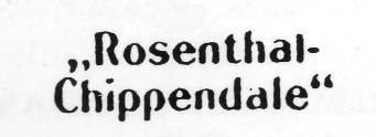 Клеймо Rosenthal Porzellan AG