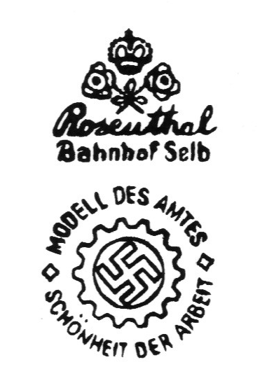 Клеймо Rosenthal AG