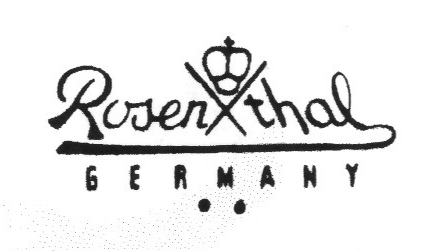 Клеймо Philipp Rosenthal & Co. und Rosenthal AG