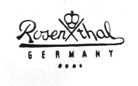 Клеймо Philipp Rosenthal & Co. und Rosenthal AG
