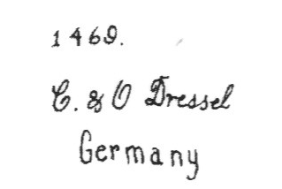 Клеймо Cuno & Otto Dressel