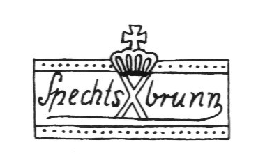 Клеймо Porzellanfabrik Spechtsbrunn