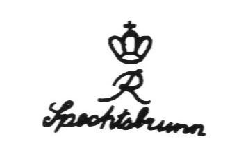 Клеймо Porzellanfabrik Spechtsbrunn G. Rossbach
